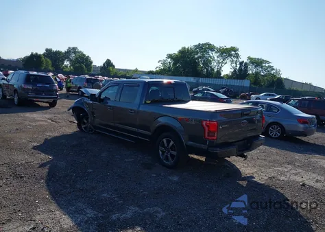 2017 Ford F-150 Xlt из США, поврежденный, VIN 1FTFW1EG2HFA51853